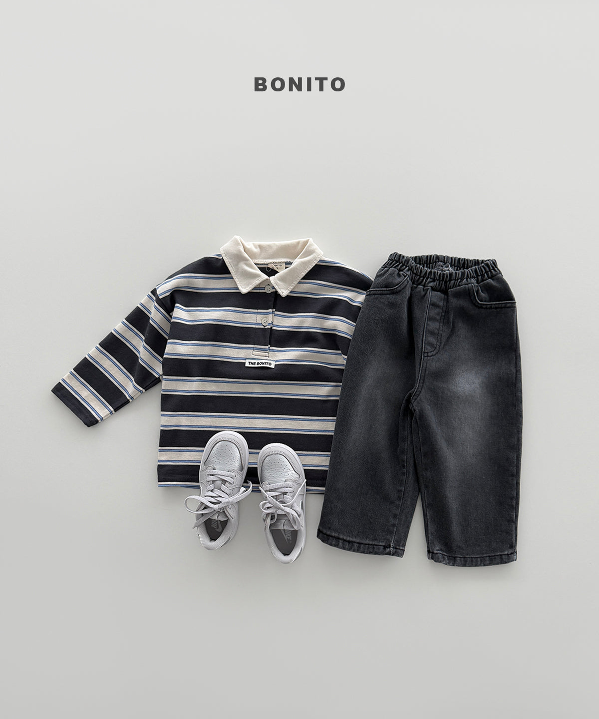 Stripe Collar Tee