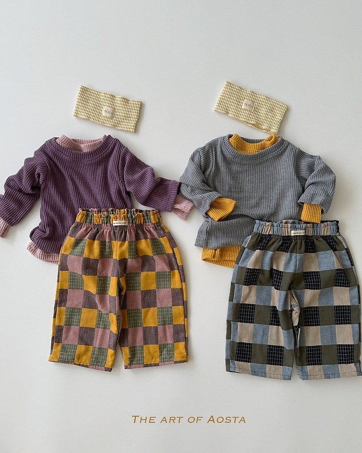 patchwork pants