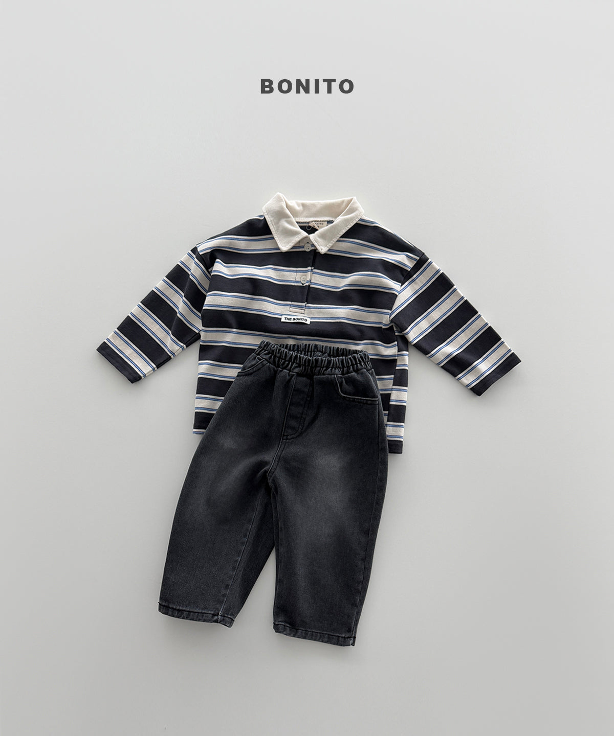 Stripe Collar Tee