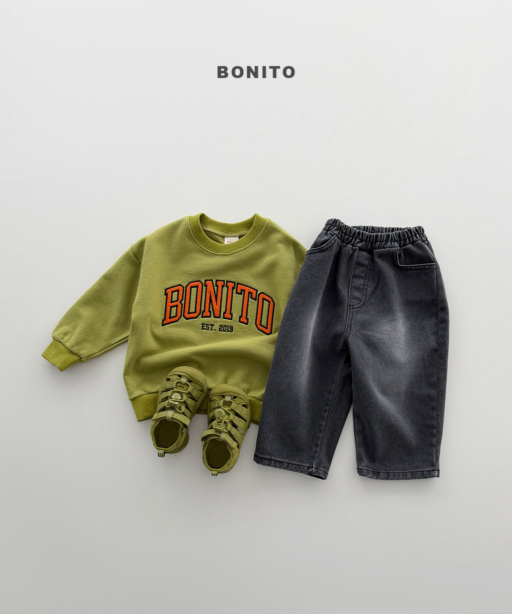 Bonito Patch Embroidery Sweatshirt