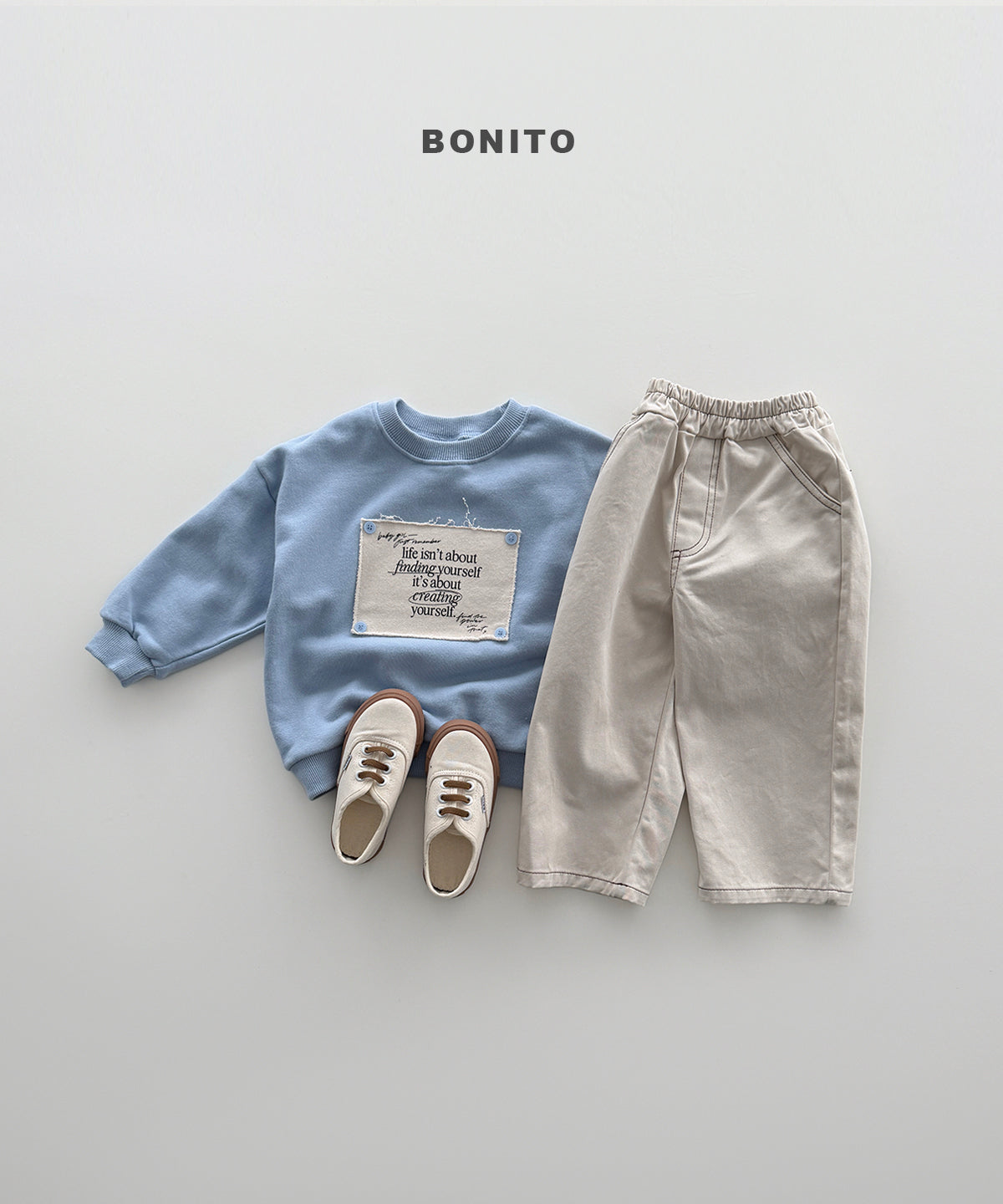 Remember Button Sweatshirt