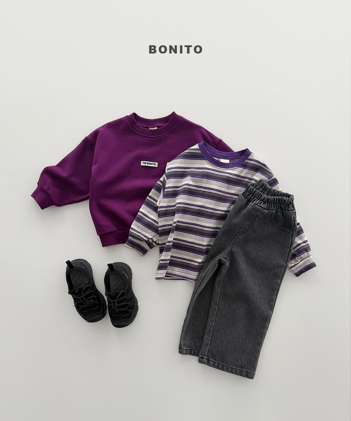 Track Stripe Shirred Tee