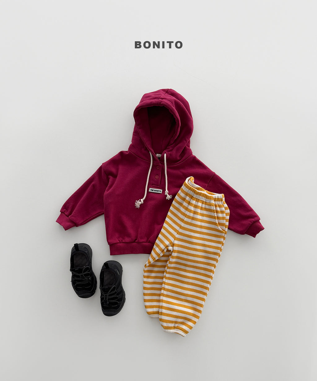 Waffle Stripe Jogger Pants