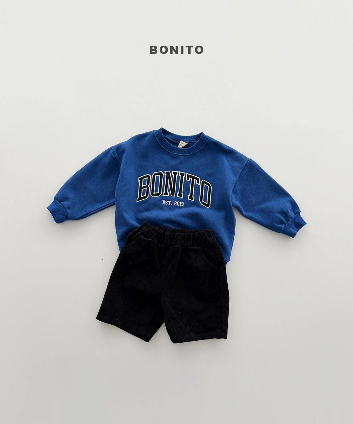 Bonito Patch Embroidery Sweatshirt