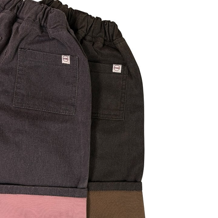 con doping roll-up pants