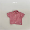 Gingham check shirt