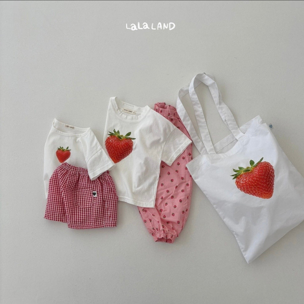 strawberry tee