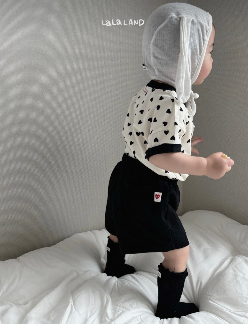 Heart tee & rompers