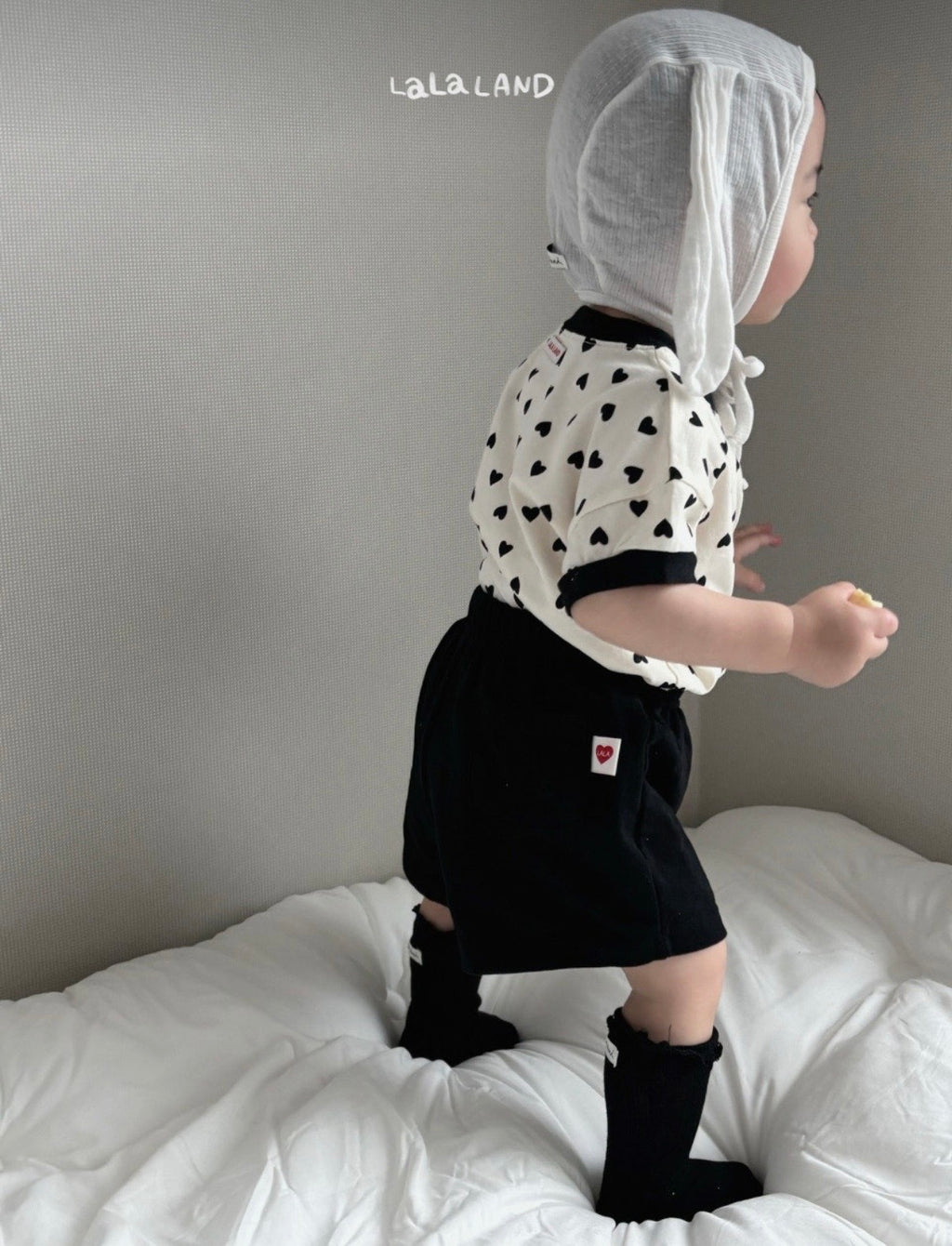 Heart tee & rompers