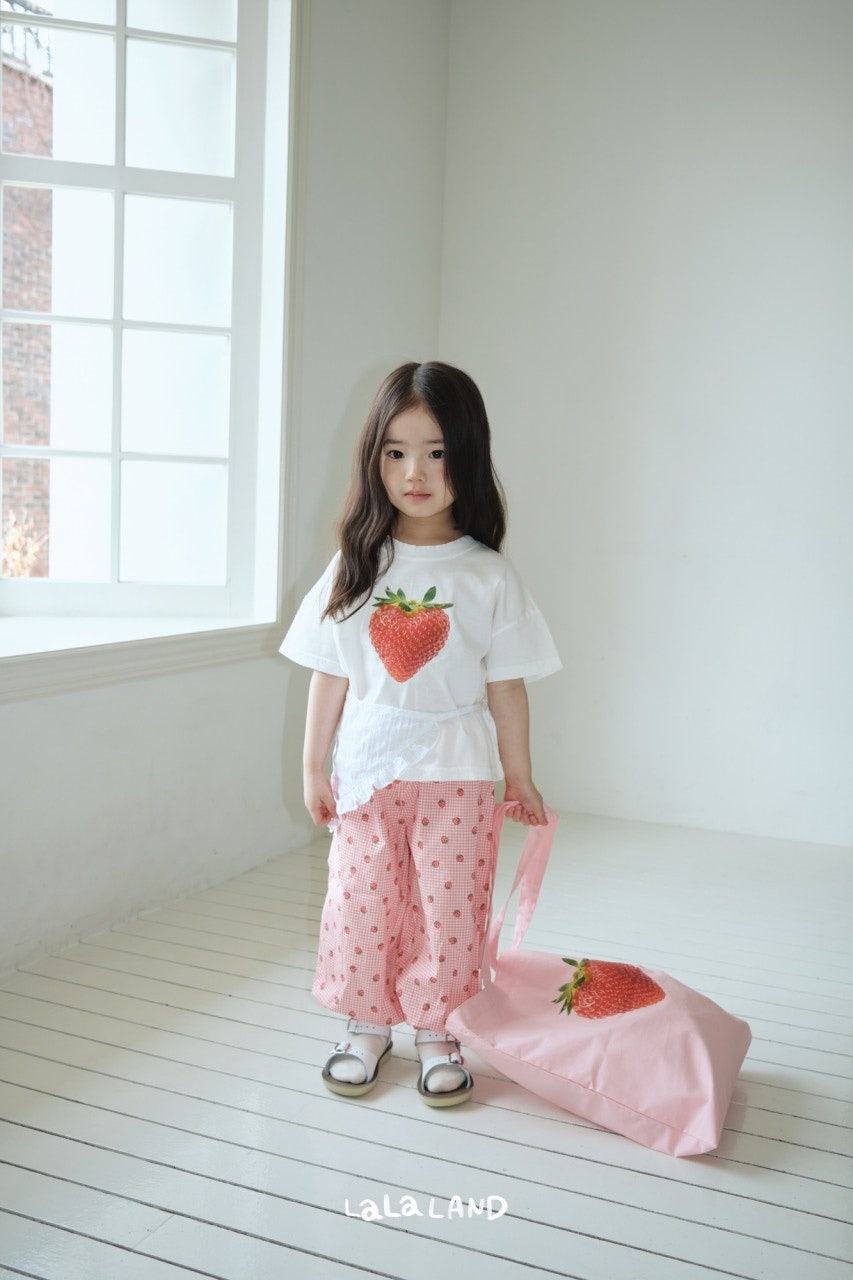 strawberry tee