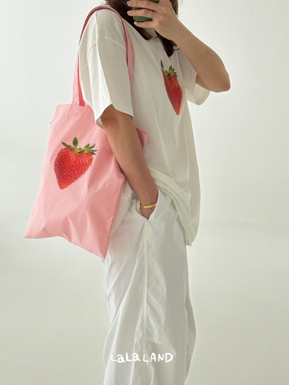 strawberry tee