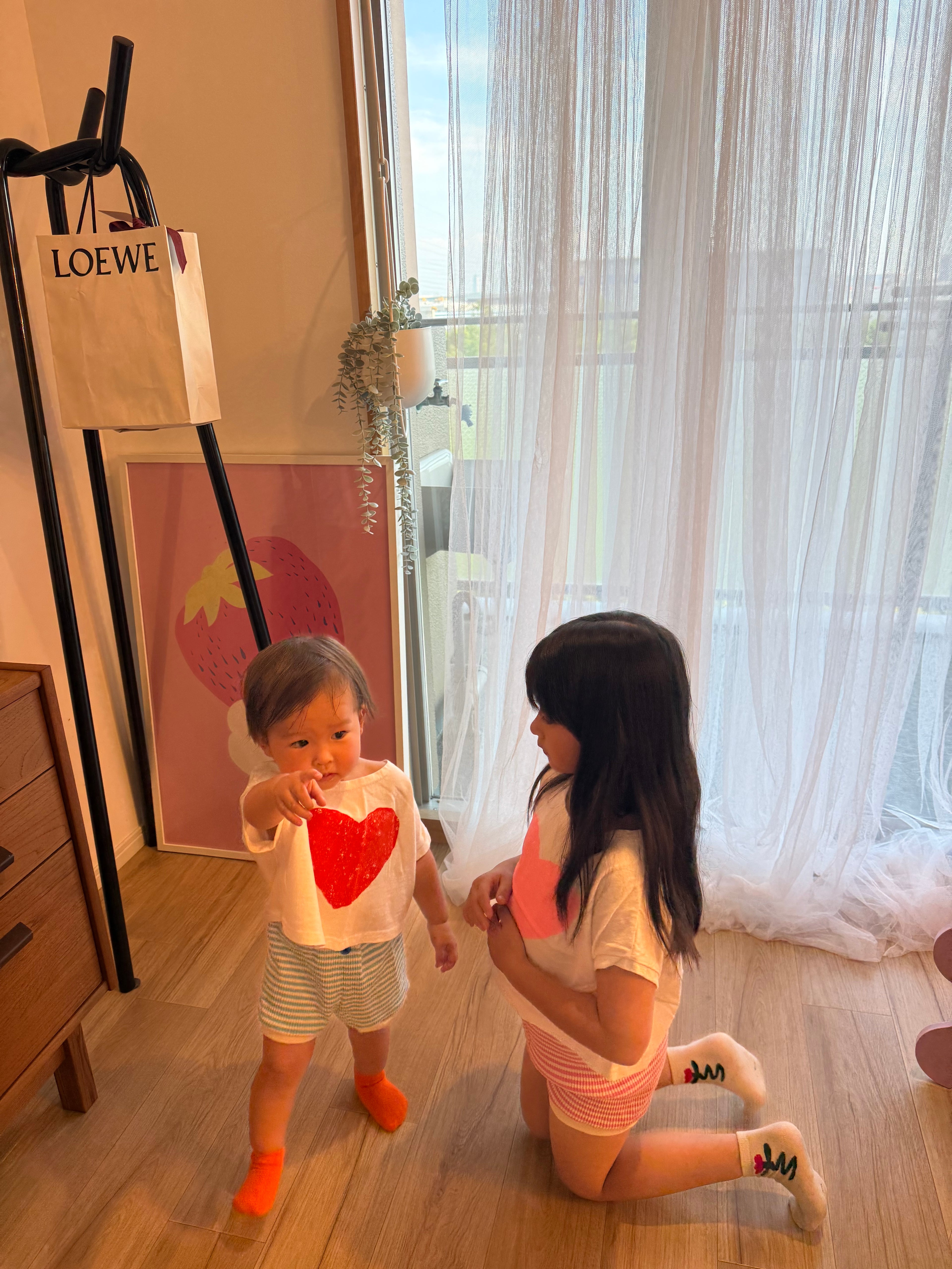 Heart tee