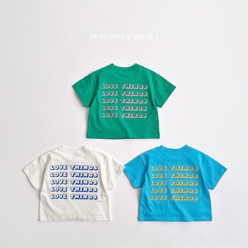 Love things short-sleeve T-shirt