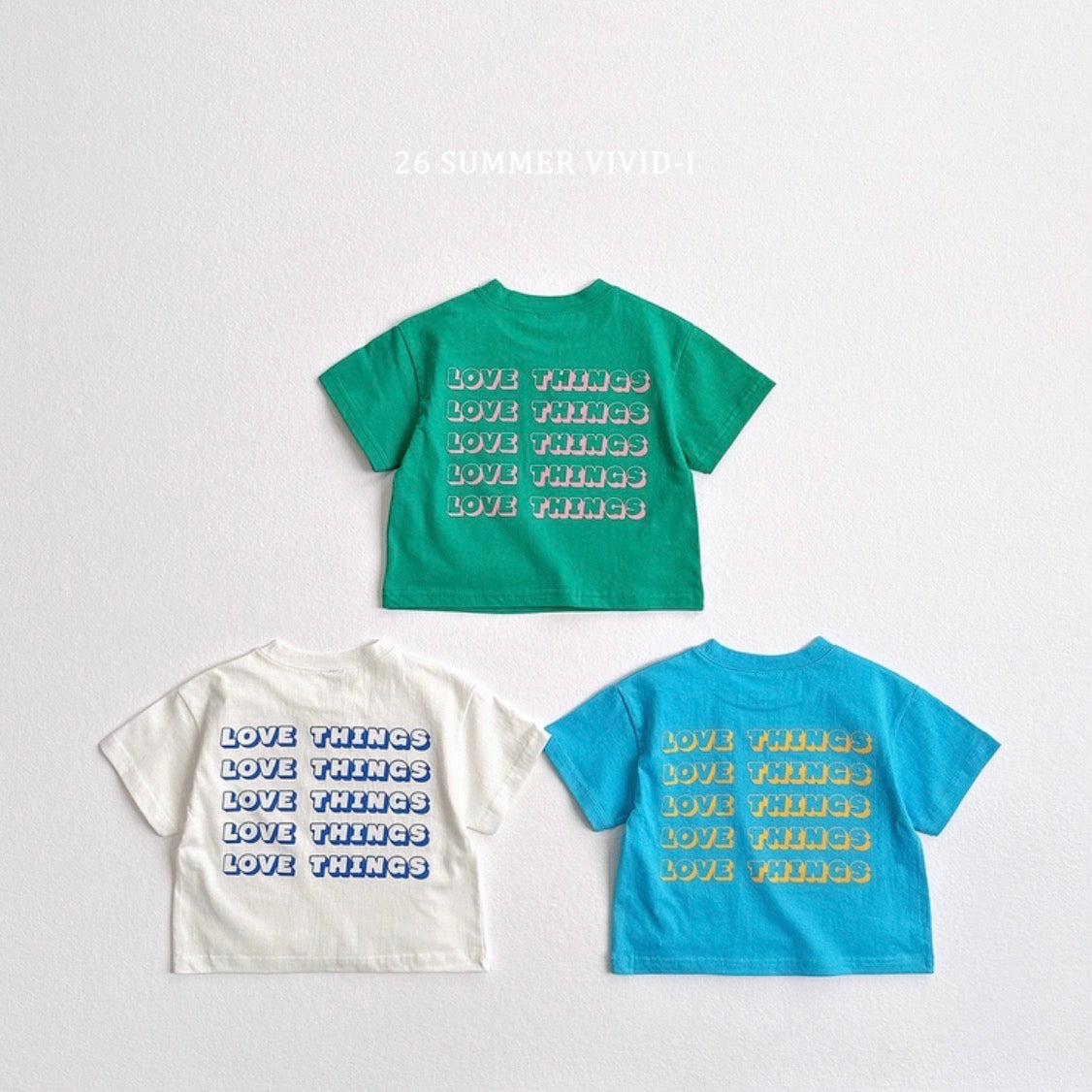 Love things short-sleeve T-shirt