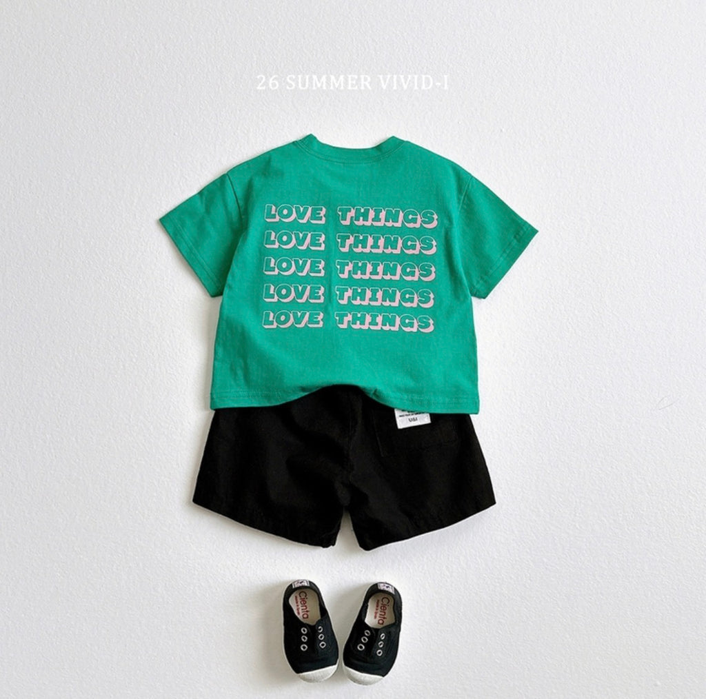 Love things short-sleeve T-shirt