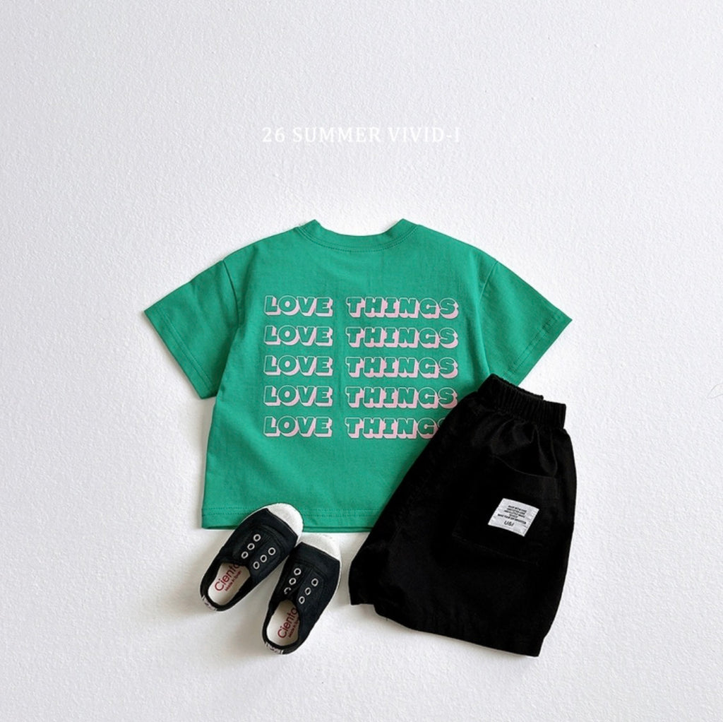 Love things short-sleeve T-shirt