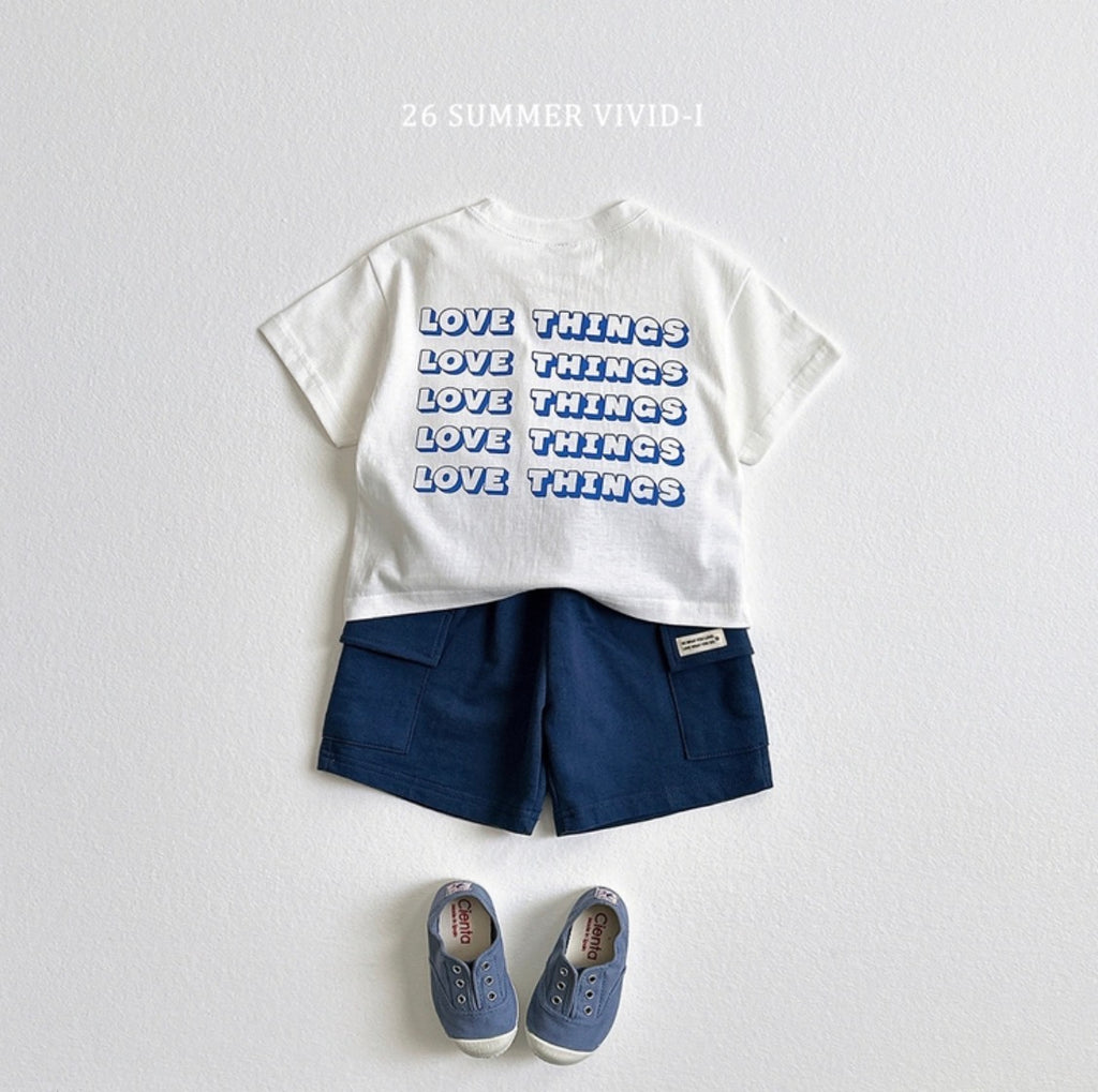 Love things short-sleeve T-shirt