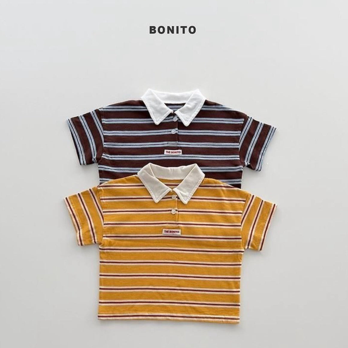 Ciel border polo shirt