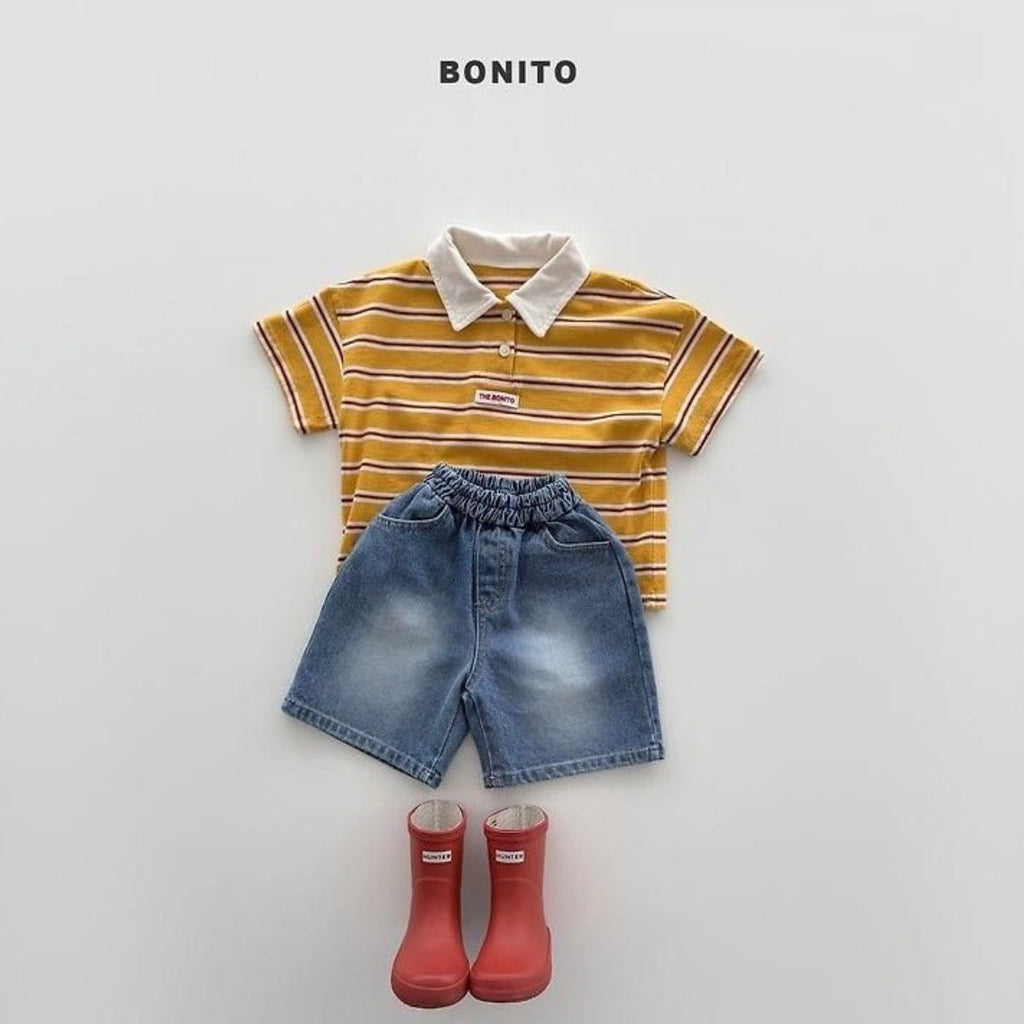 Ciel border polo shirt