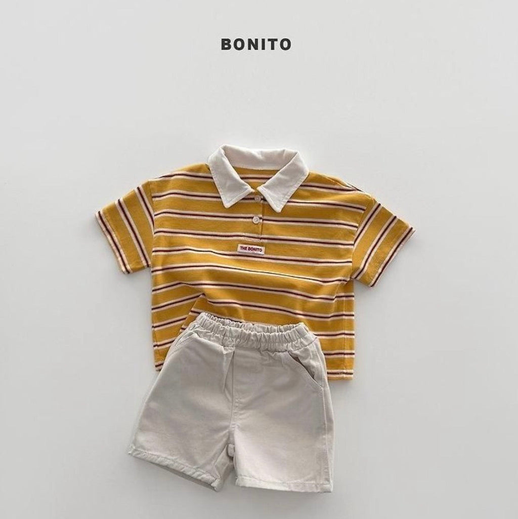 Ciel border polo shirt