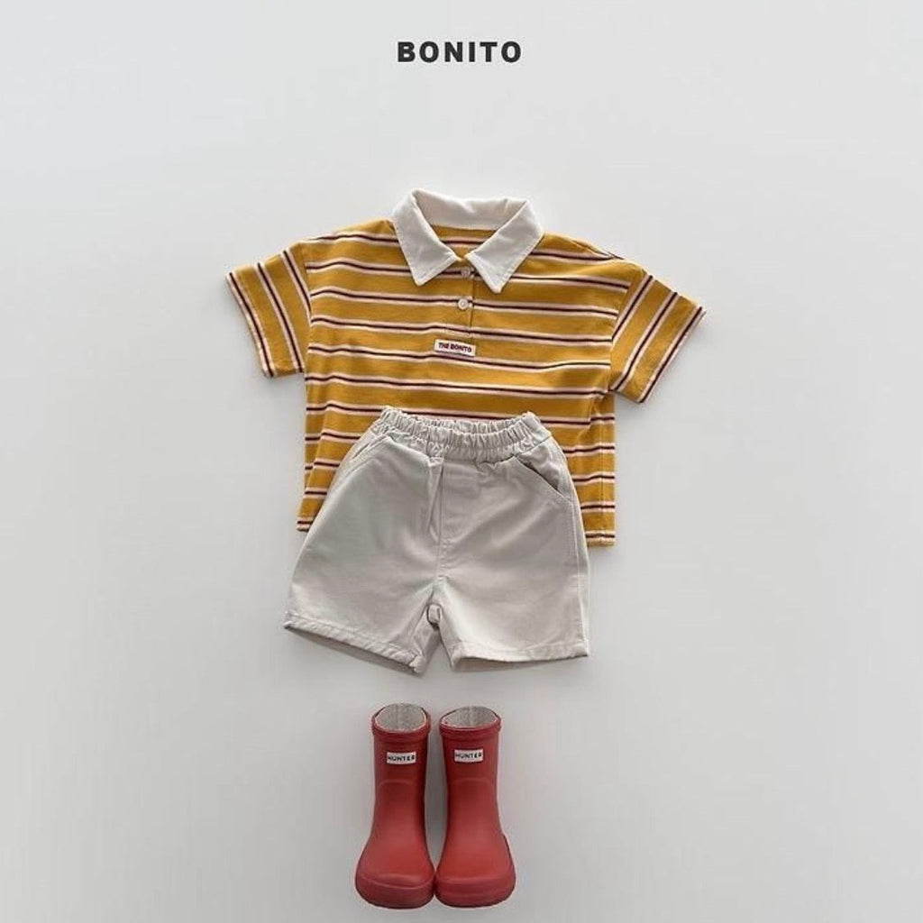 Ciel border polo shirt