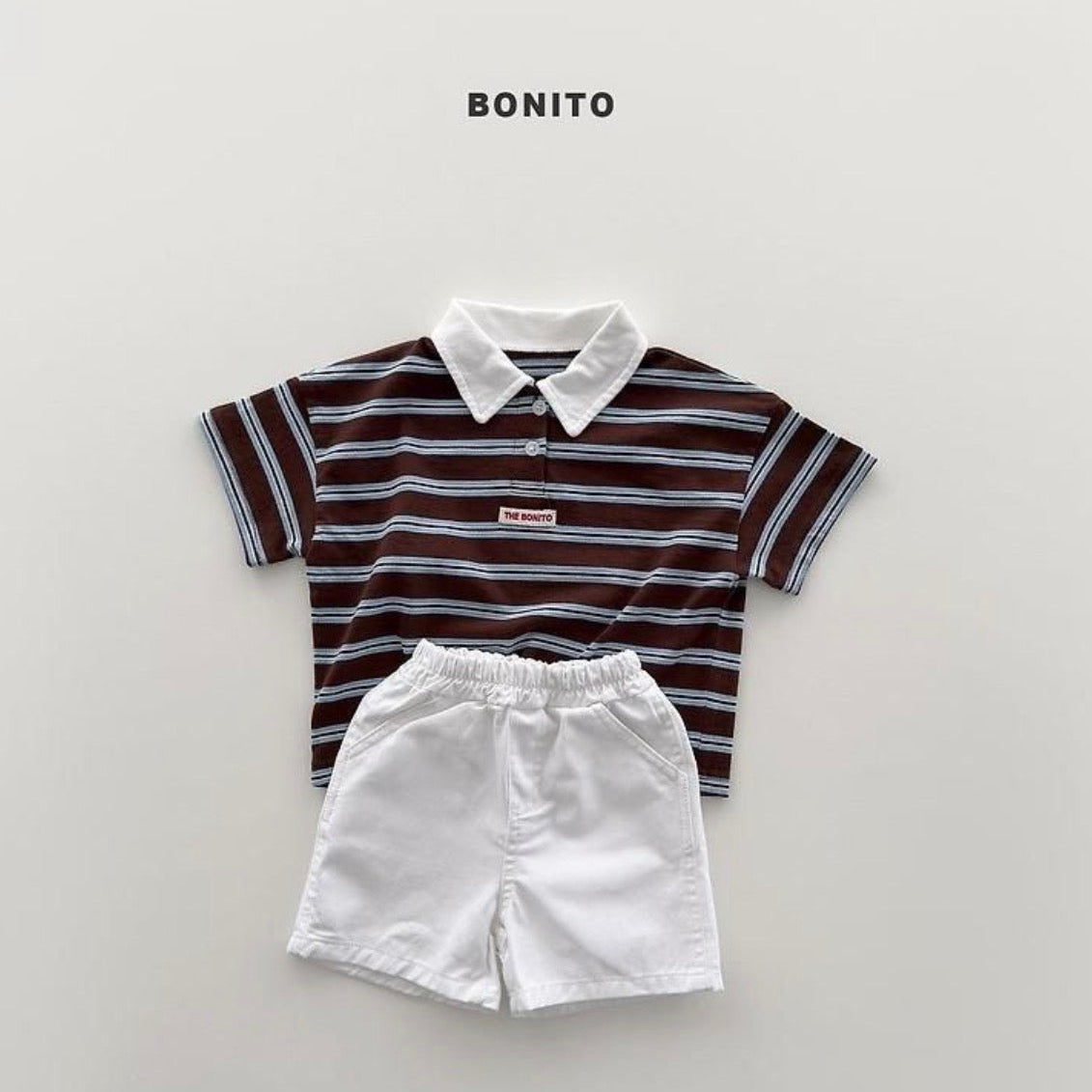 Ciel border polo shirt
