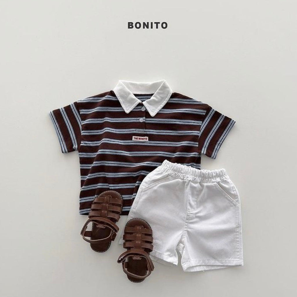 Ciel border polo shirt