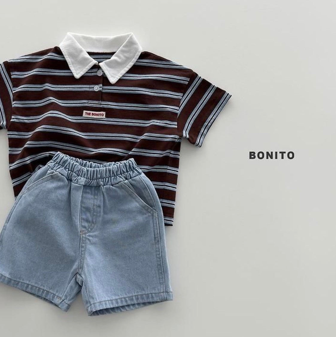 Ciel border polo shirt