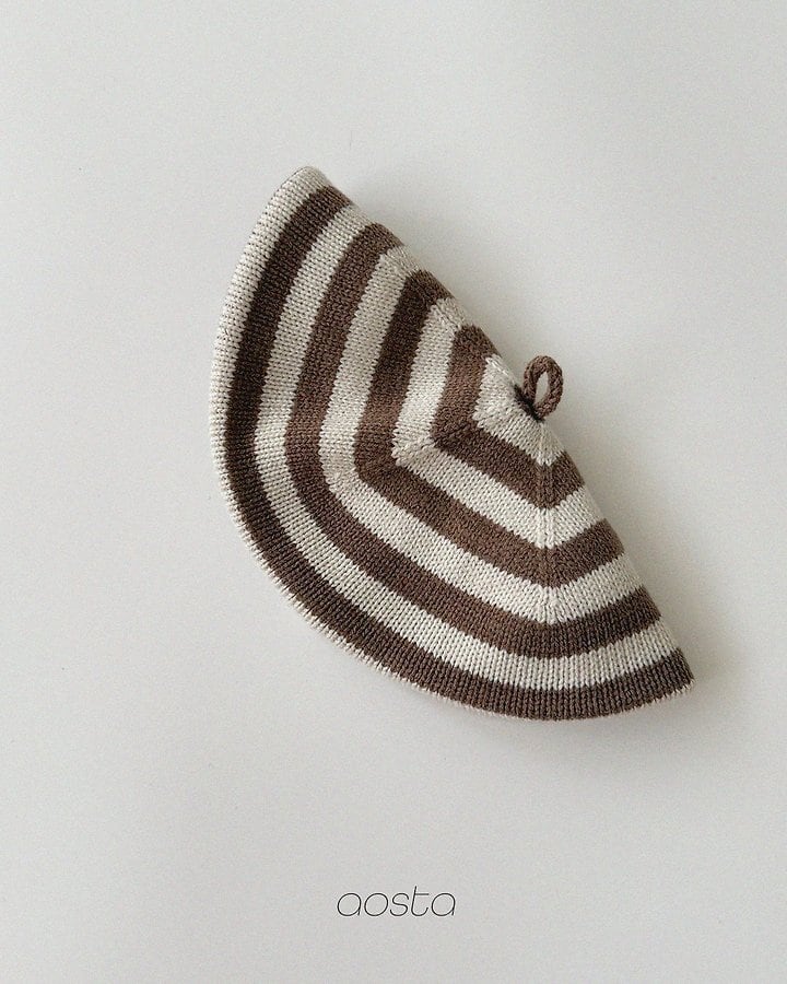 knit cookie béret