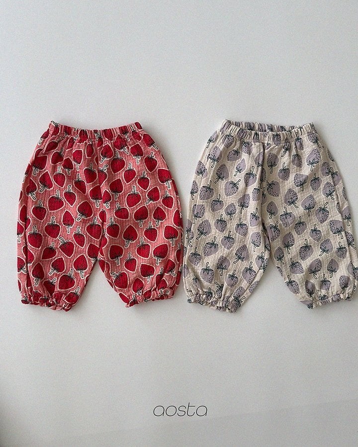 strawberry pants