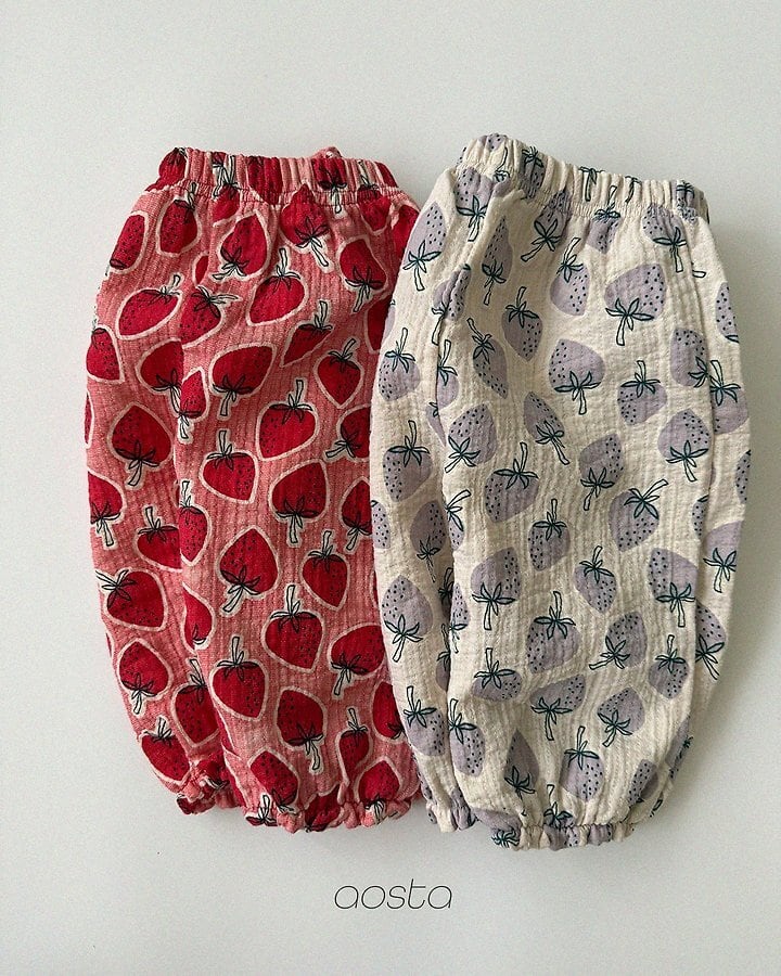 strawberry pants