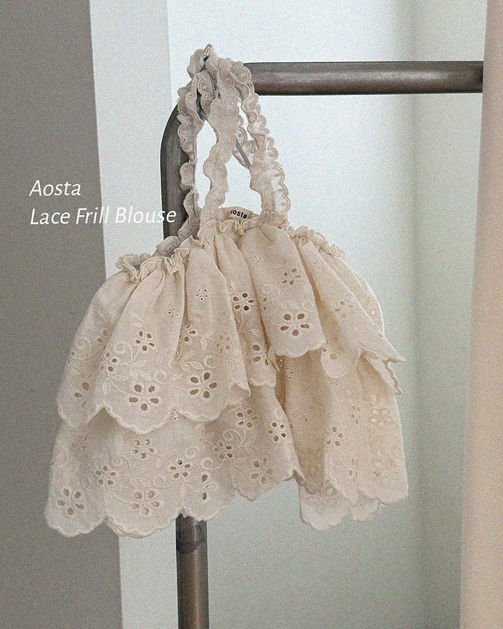 lace cancan blouse