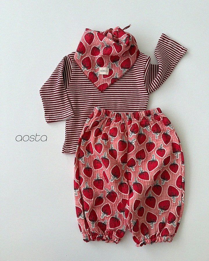 strawberry pants