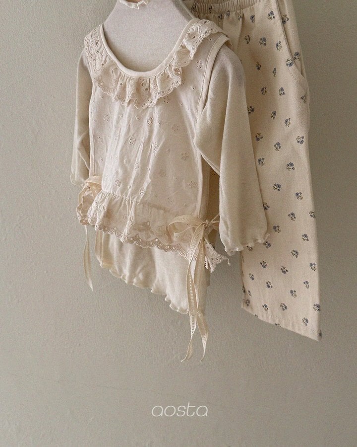 lace olivia vest