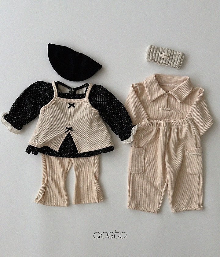 milk dot blouse