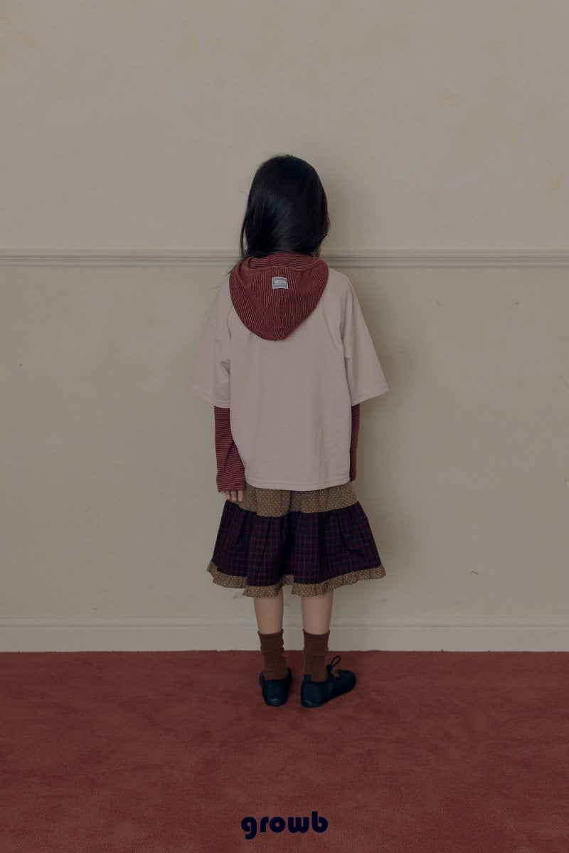 Flare Hoodie×Huey Skirt×Space Tee