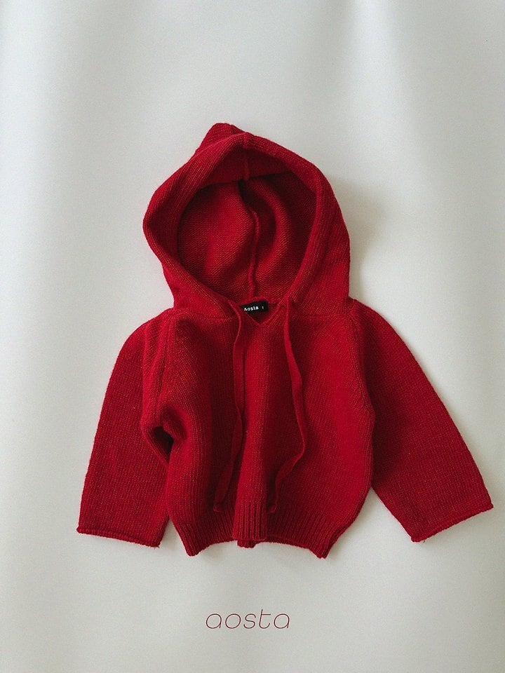 knit cookie hoodie
