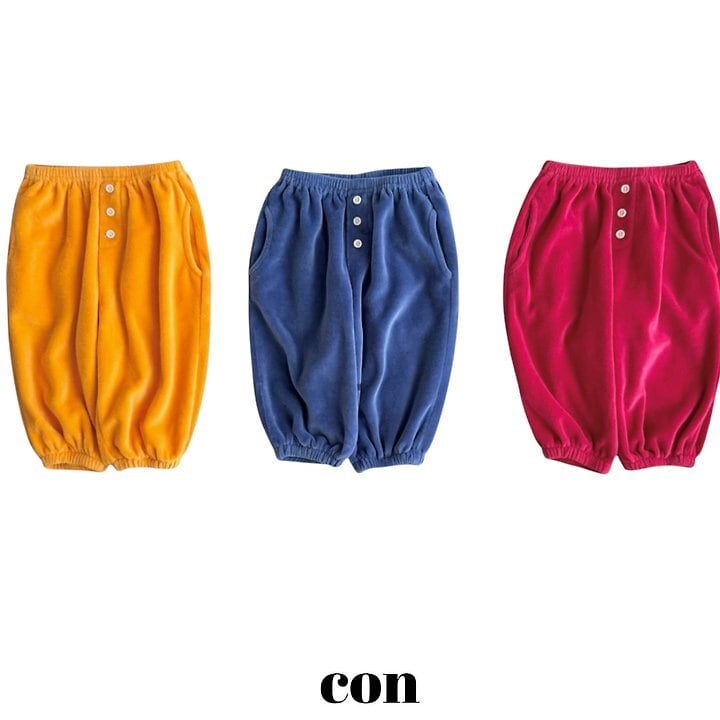 con velours holic pants