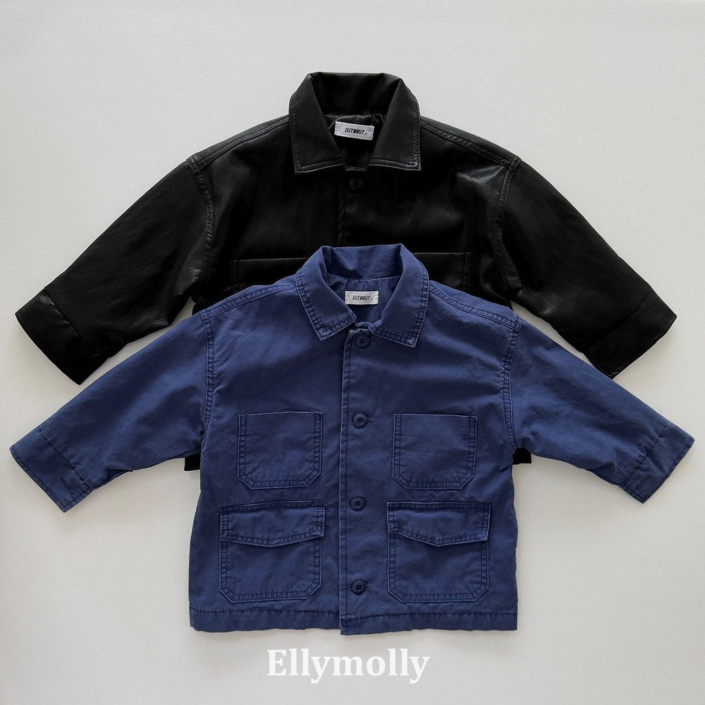 Elly Molly Deep Tone Utility Jacket
