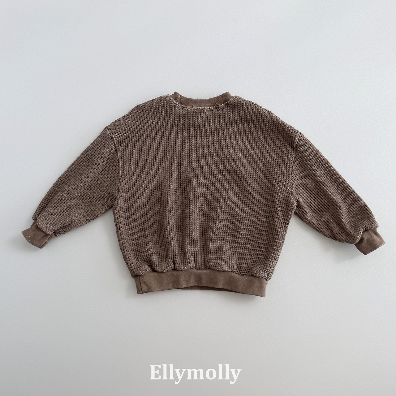 Elly Molly King Waffle Sweatshirt
