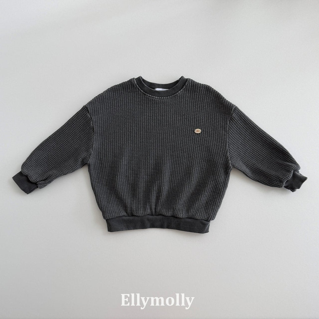 Elly Molly King Waffle Sweatshirt