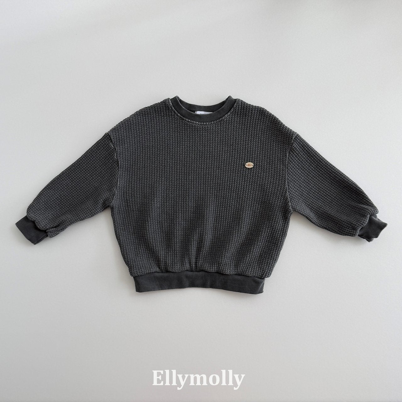Elly Molly King Waffle Sweatshirt