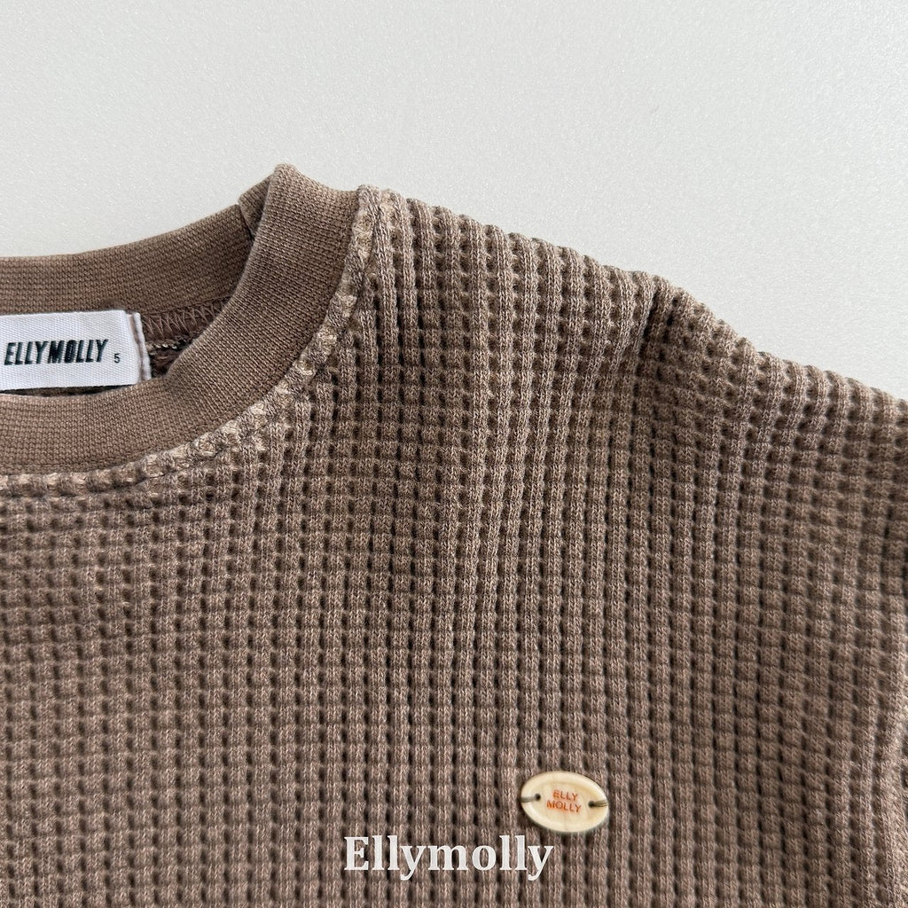 Elly Molly King Waffle Sweatshirt