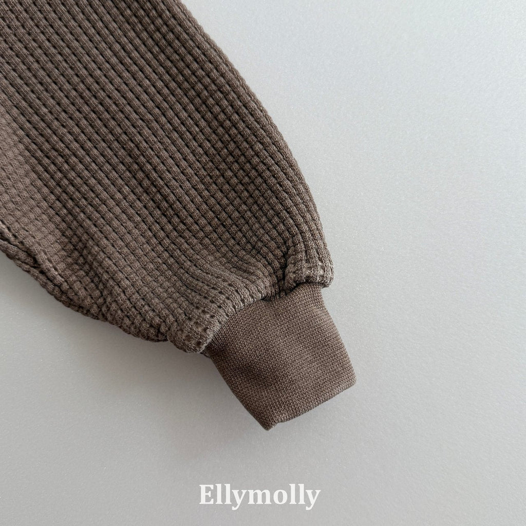 Elly Molly King Waffle Sweatshirt