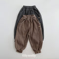 Elly Molly King Waffle Jogger Pants