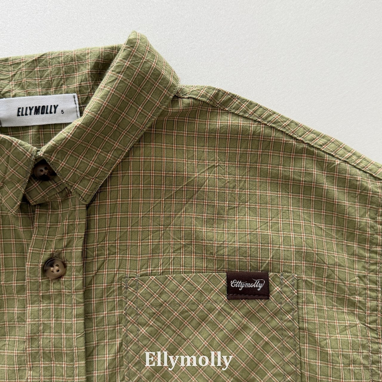 Elly Molly Maison Check Relaxed Pants