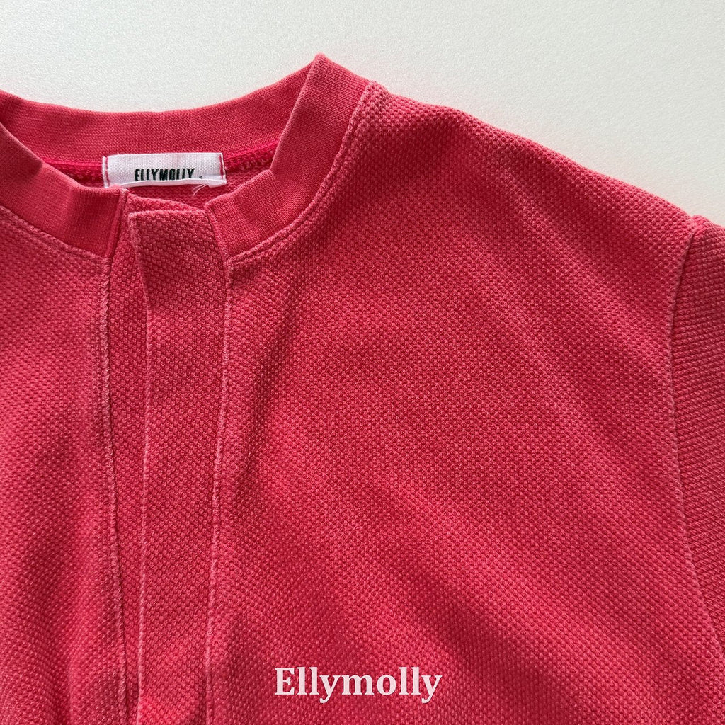 Elly Molly Slit Opening Sweatshirt