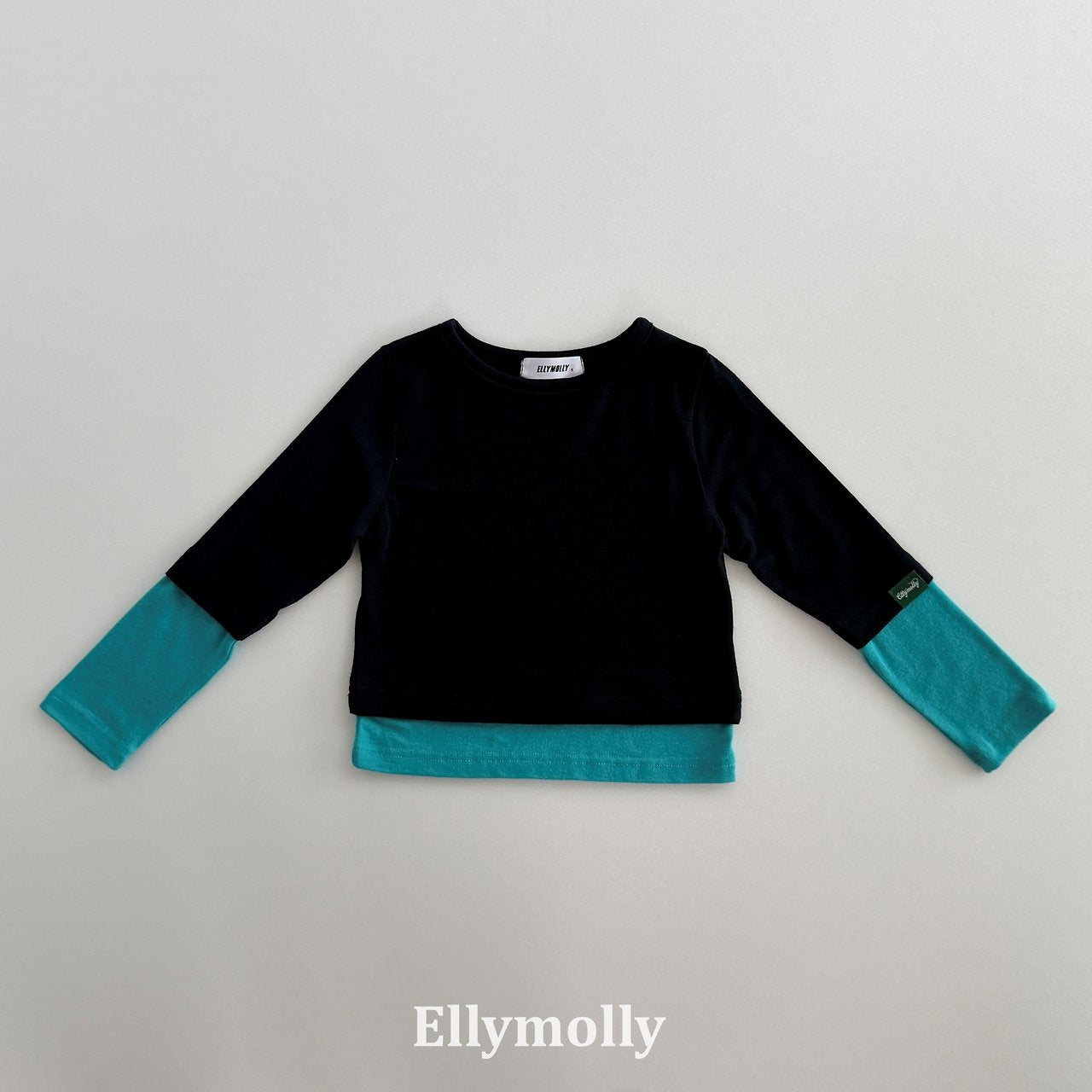 Elly Molly Rolling Color Block Tee