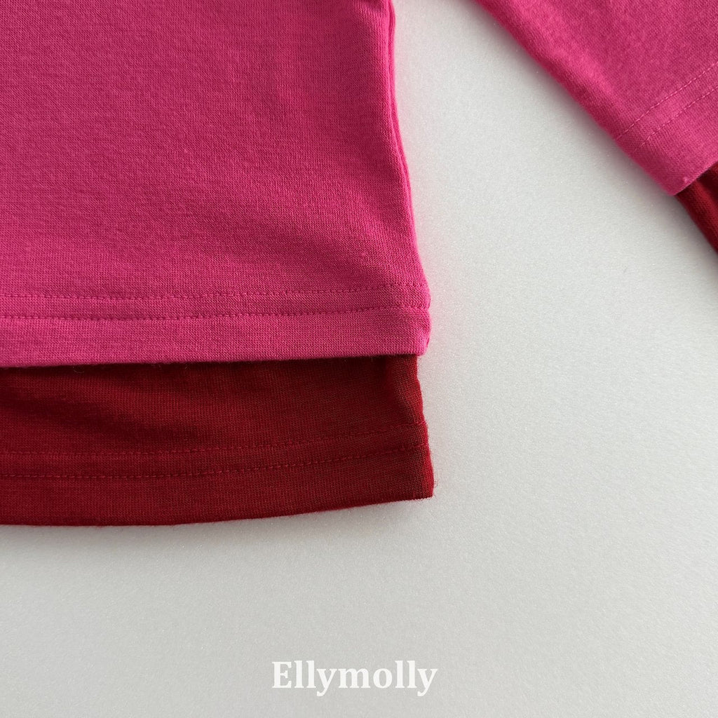 Elly Molly Rolling Color Block Tee