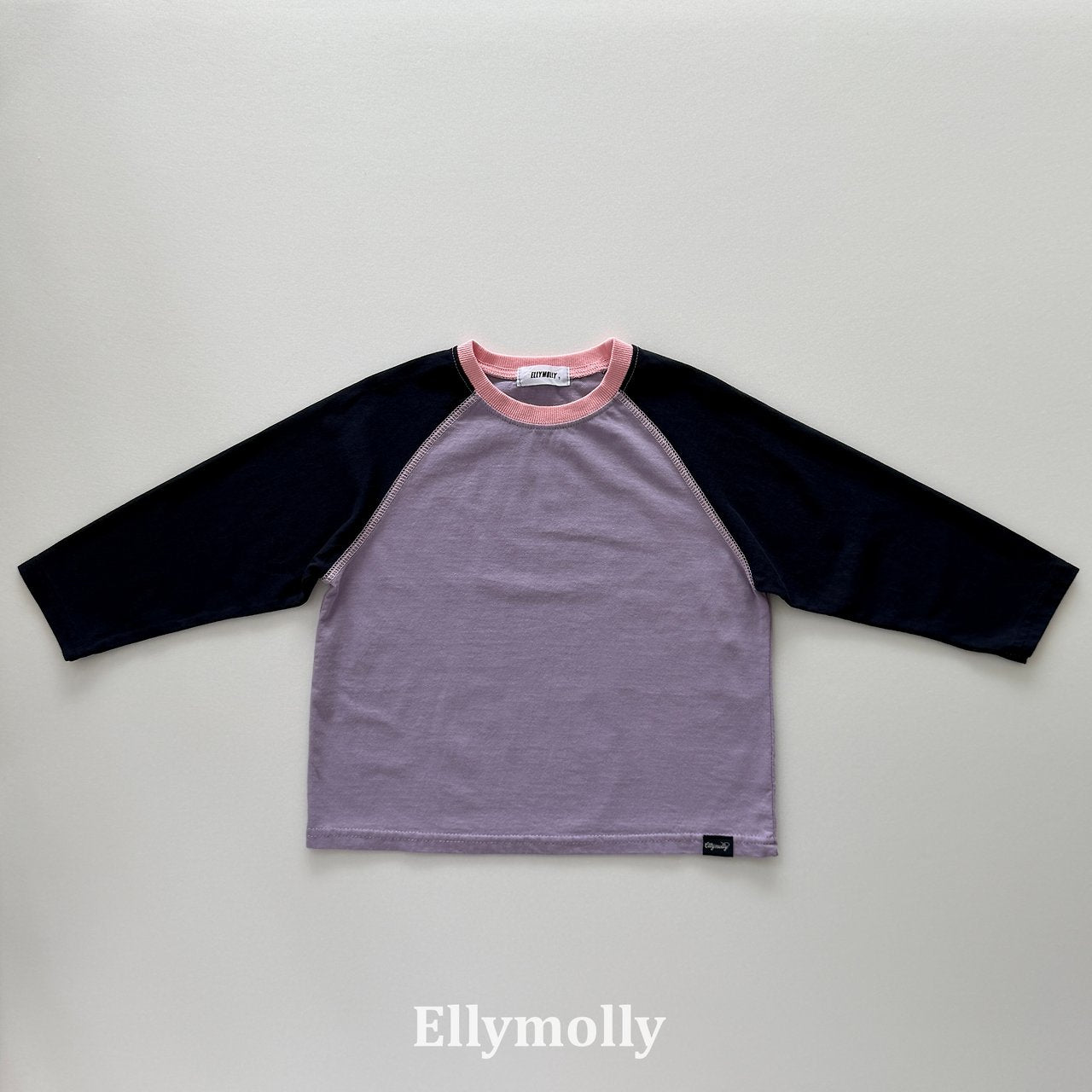 Elly Molly Color Block Raglan Tee